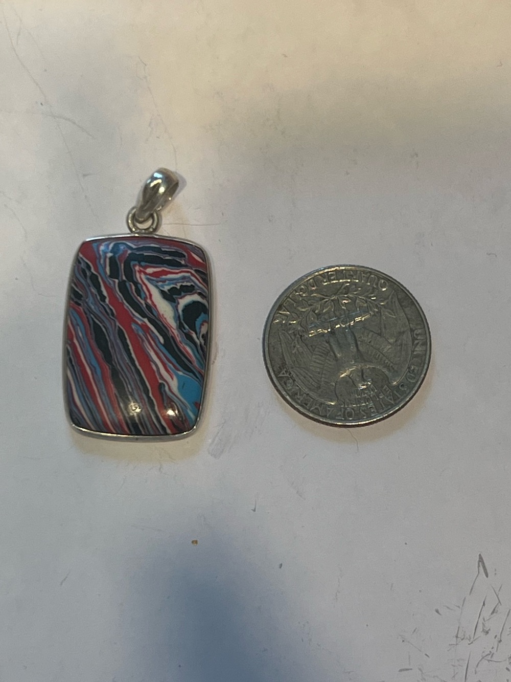 Fordite Pendant